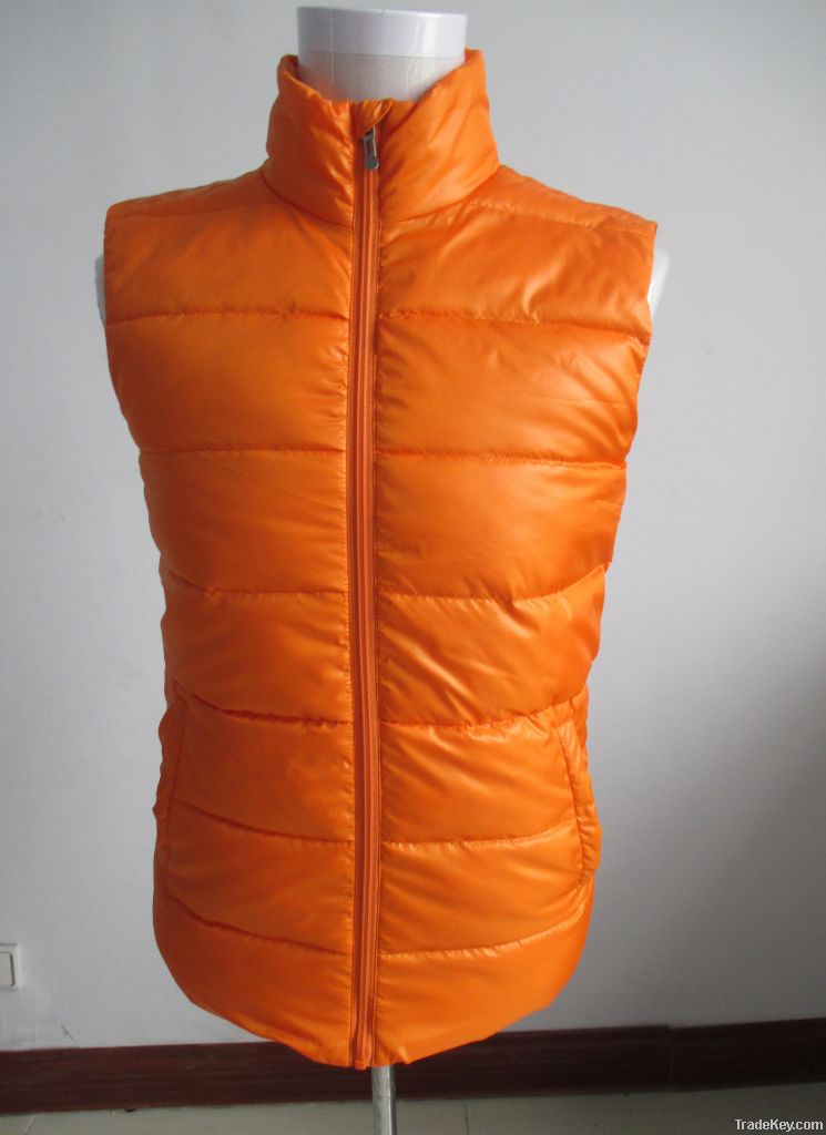 Male goose down cotton vest