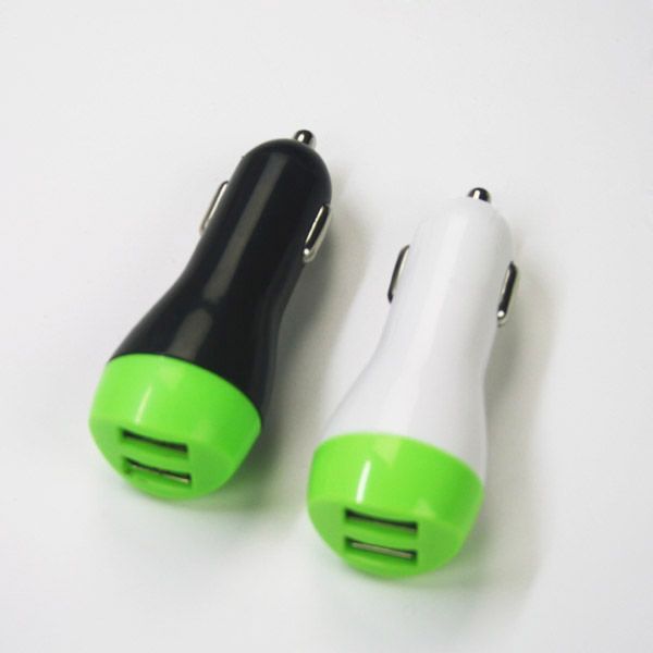 High Quality Dual usb Car Charger For Samsung Galaxy S2