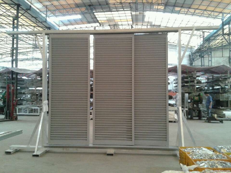 Aluminum Operable Sliding Louver