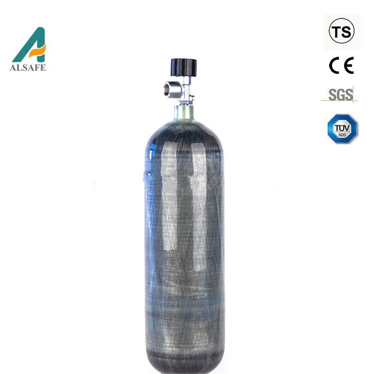 90 min 9L composite gas cylinder for Self-contained Breathing Apparatus