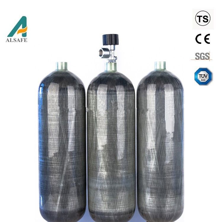 1.6L composite gas cylinder for Oxygen breathing apparatus