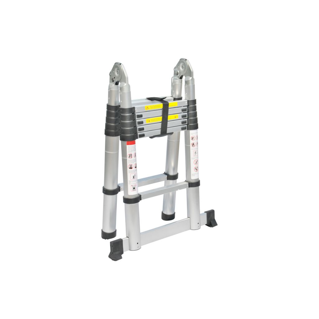 Double sides Telescopic Ladder with a pair of Joints