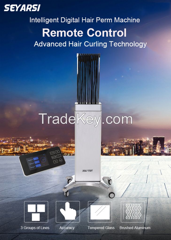 Digital Hair Perm Machine, Salon Machine, Advanced Version, Silver Color