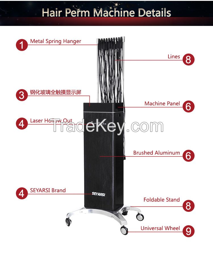 Digital Hair Perm Machine, Hot Perm Machine Tg80