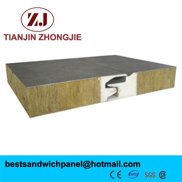 Rock wool sandwich panel