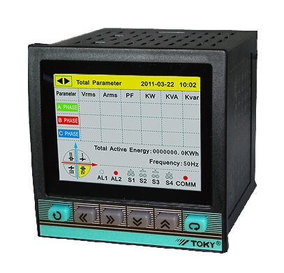 DR9 Series 3 Phase Multi-function Power Recorder