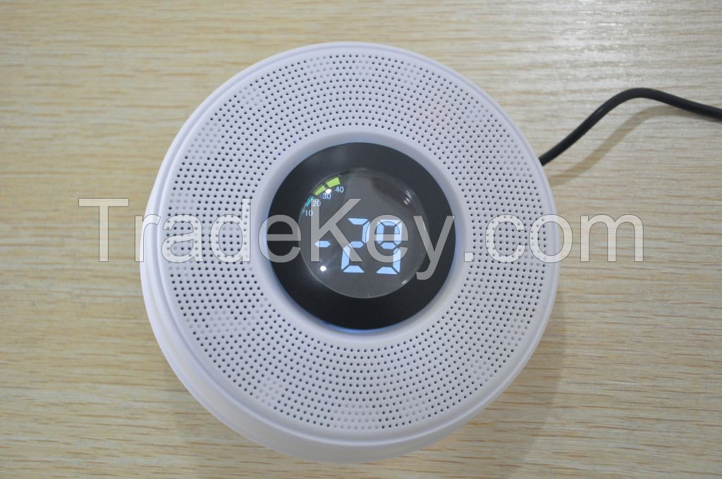 Ceiling type gas detector with WIFI for hotel, apartment, department store