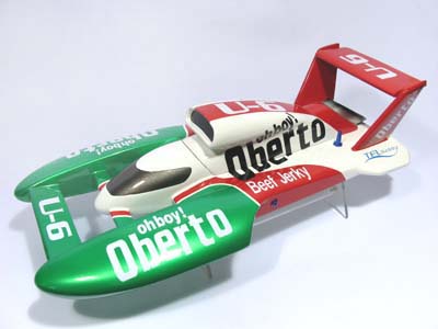 Nitro Powered OBERTO boat 1201-G21