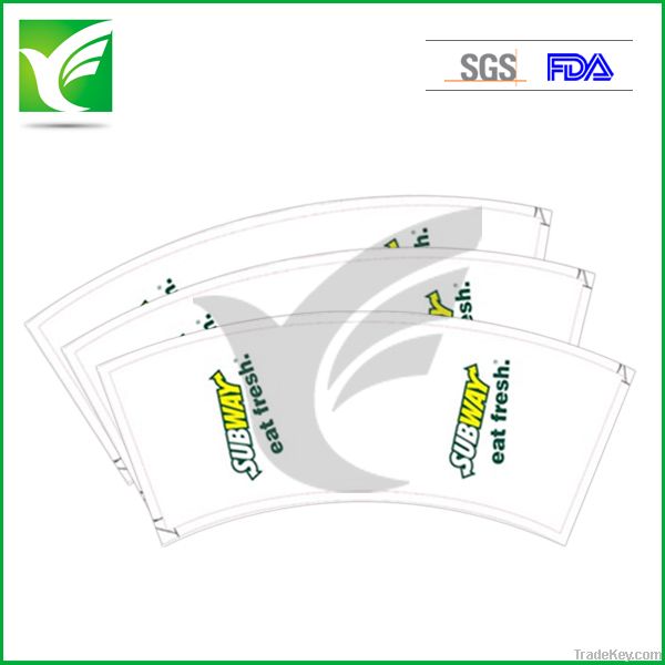 Raw material PE coated paper for paper cup making