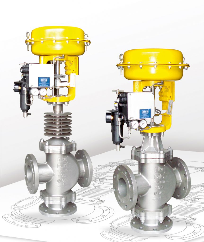 Pneumatic Diaphragm operated 2 Way Control Valve / 3 Way Control Valve