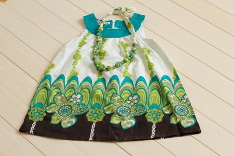 Green floral fashionable princess dress fromal attire dress