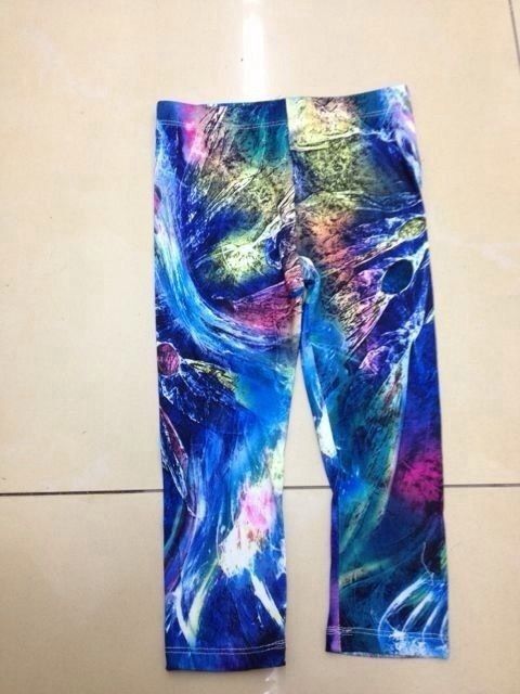 Printing Casual Viscose Pants 