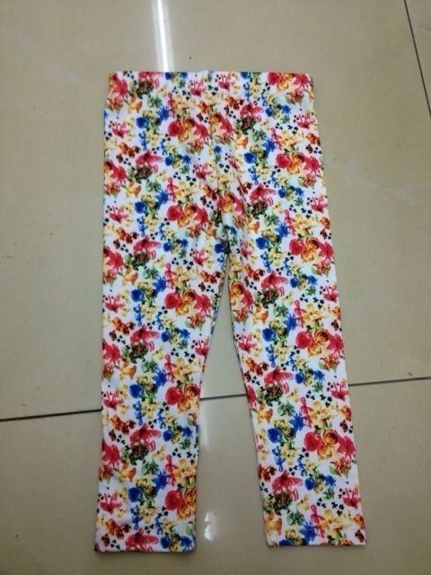 Printing Casual Viscose Pants 