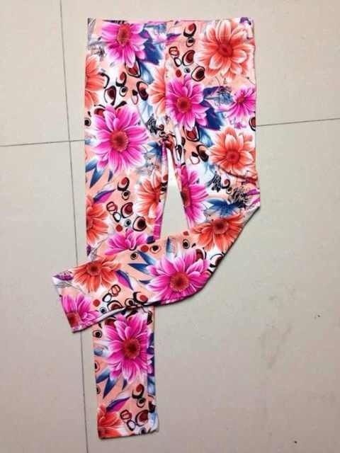 Printing Casual Viscose Full length Pants