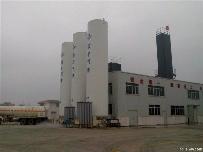 300 L/hour Liquid Oxygen Plant , Normal Temperature Air Separation Uni