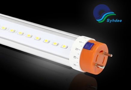 VDE T8 Tube 19w 4ft LED Tube Rotating End Caps