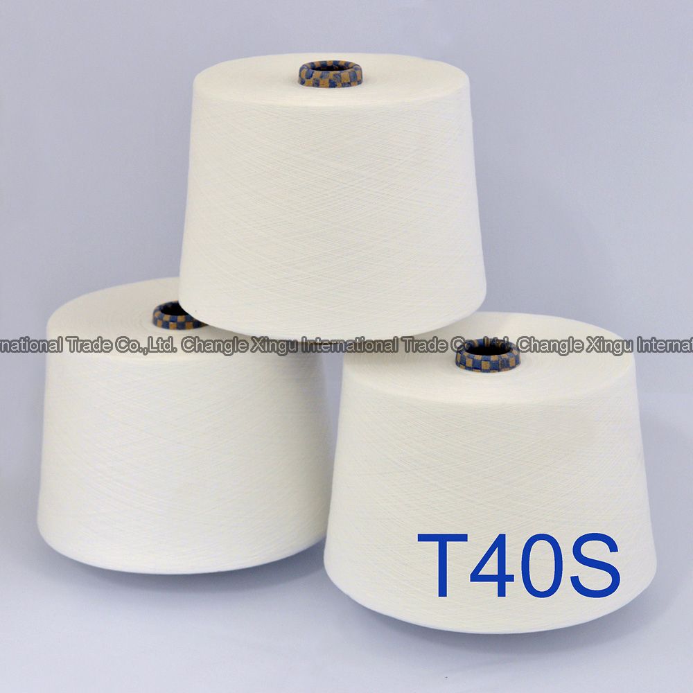 100% polyester spun yarn