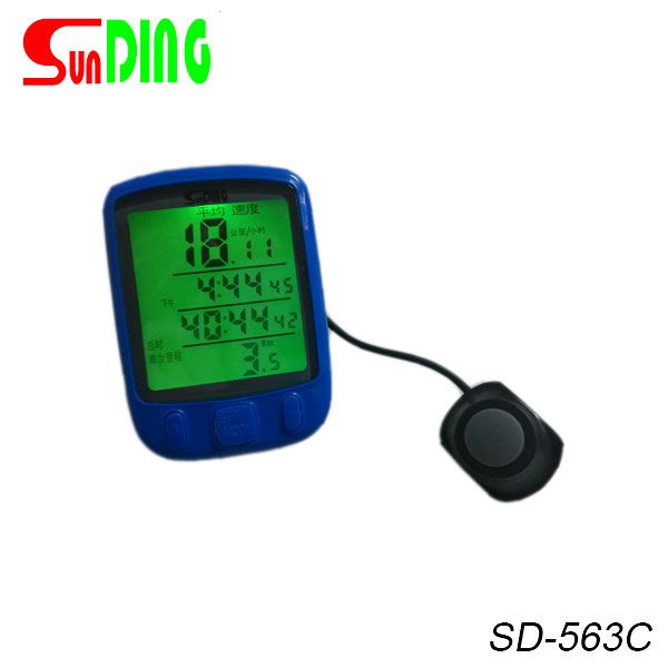 Outdoor Wireless Cycling Speedometer 27Function Bike Bicycle Computer