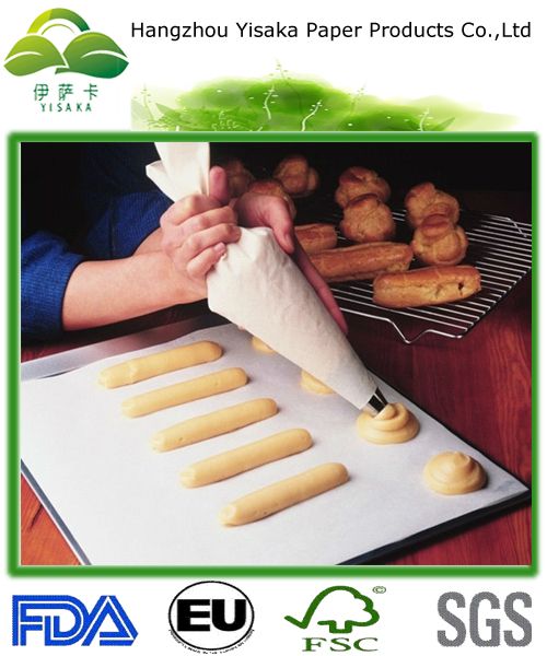 100% wood pulp baking paper