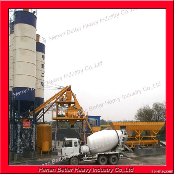 Better HZS75 concrete mixer plant