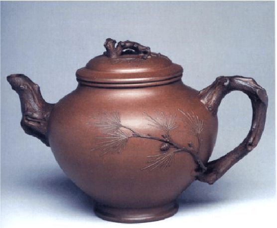 Purple Clay Teapot