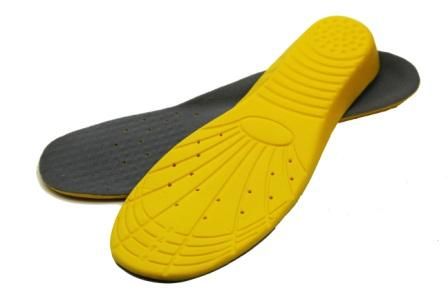 Slow rebound insole