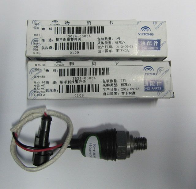 Yutong Bus Parking Brake Alarm Switch