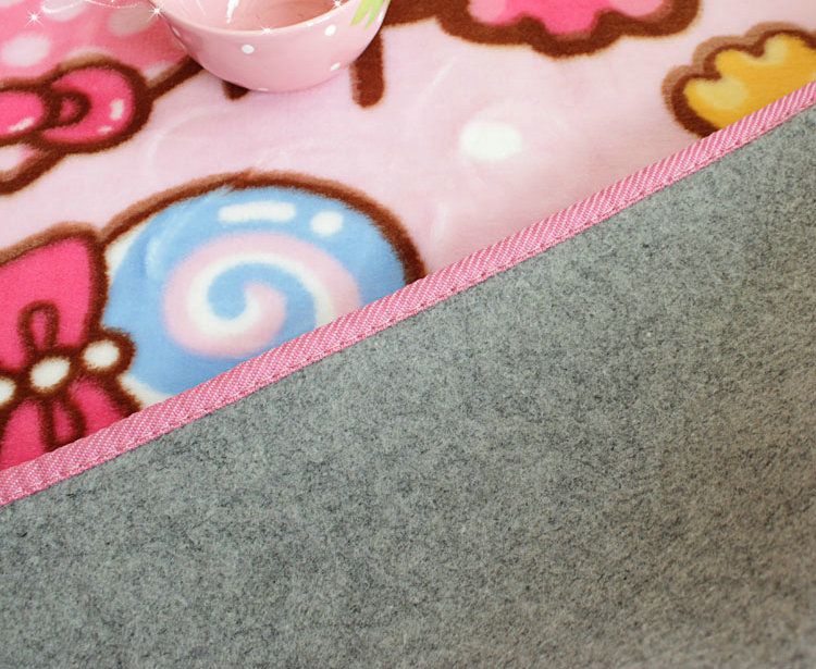 Machine-made printed carpet, Hellokitty Cartoon children crawling mat