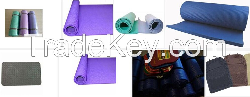 NBR/PVC yoga mat