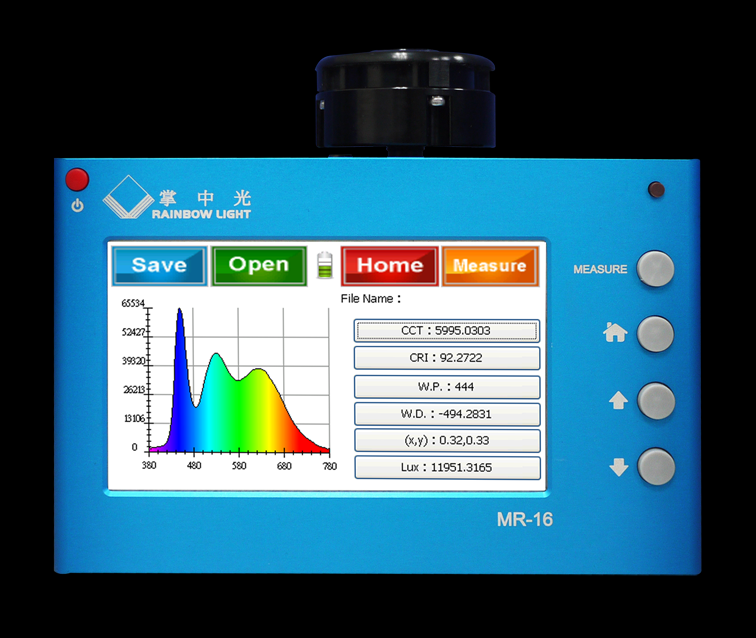 Rainbow Light Portable Spectrometer with Display
