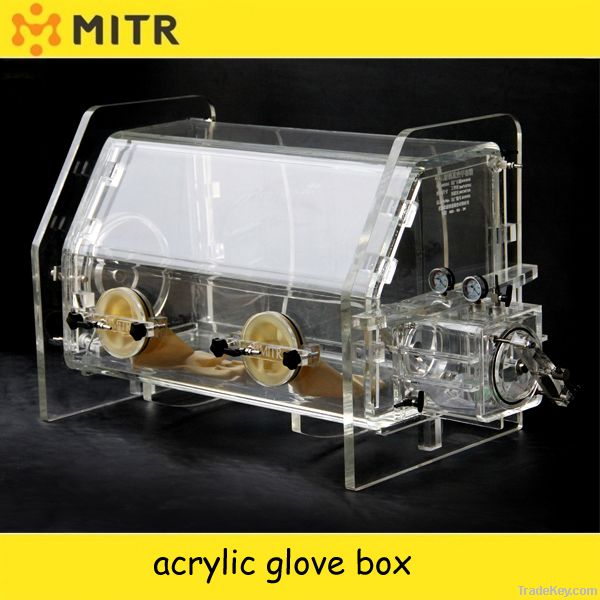 Radiation-proof vacuum glove box , desk type vacuum glove box