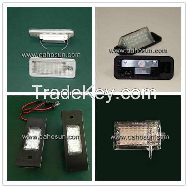 E36 E39 E46 Passat Golf Toran W203 Car LED license plate Trunk light