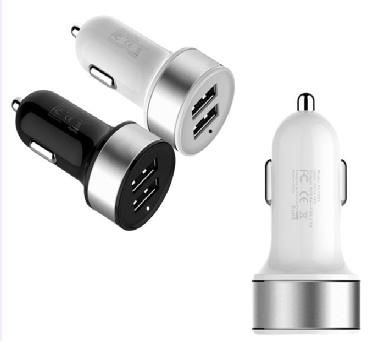 2.1A dual usb car charger for iphone dual car charger with factory price and high quality