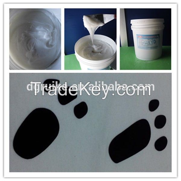 excellent matte printing and coating silicone ink for textile printing 