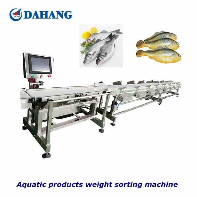 Aquactic products/Fish/Scallop meat / Frozen Fillets weighing grading machine