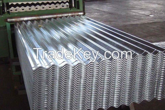 Corrugated GI steel sheet/PPGI steel sheet