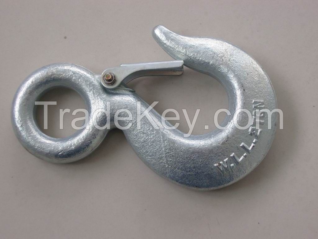 S320 eye hook, zinc plated ,red painted 