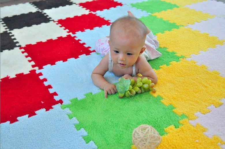 EVA Warm Kids Play Mat/Plush Carpet Mat