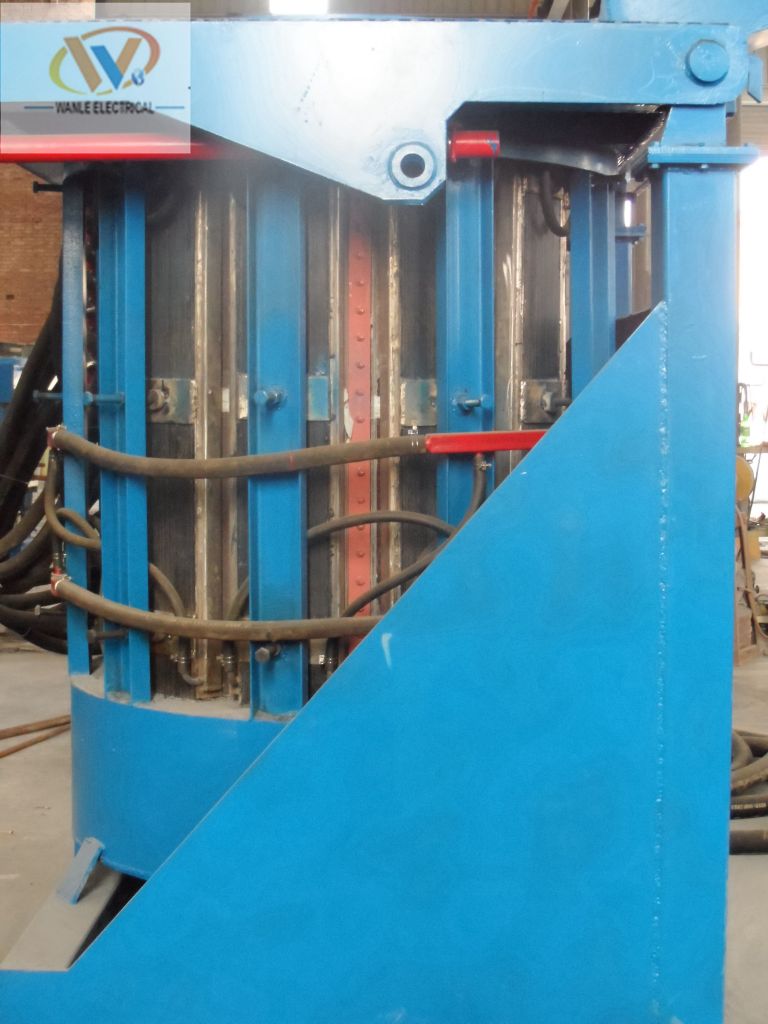 steel,iron,copper metal scrap medium frequency induction melting furnace