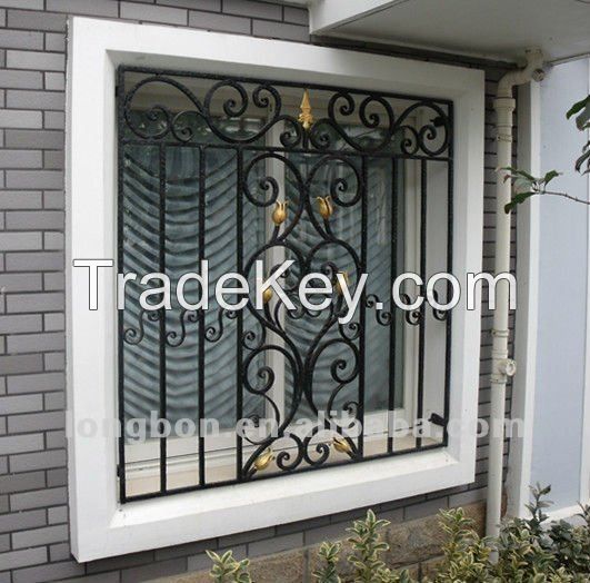 wrought iron window