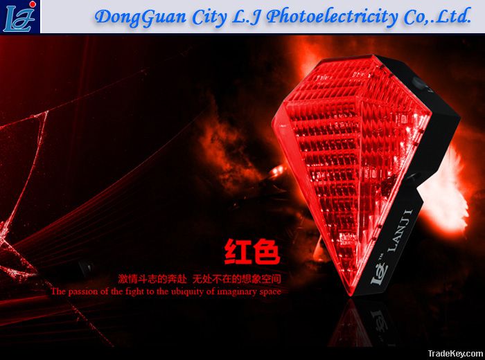 High Power Led Light LASER LED Bike Tail Light BS-01 High Quality Guar