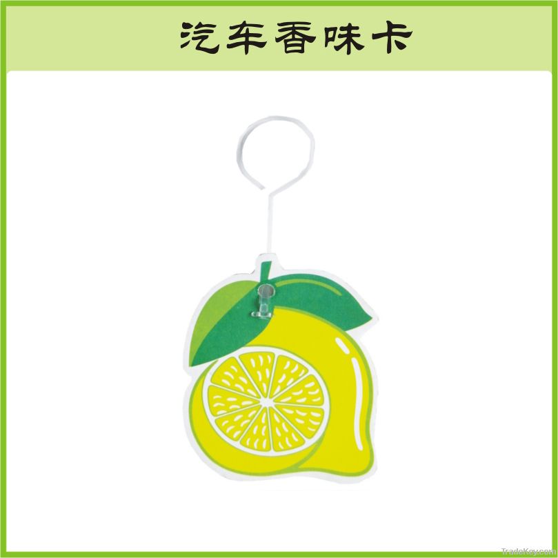 OEM Paper Car Air Freshener Card