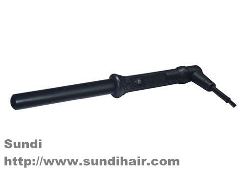 professional ceramic PTC heater 9-25mm tong black curling iron