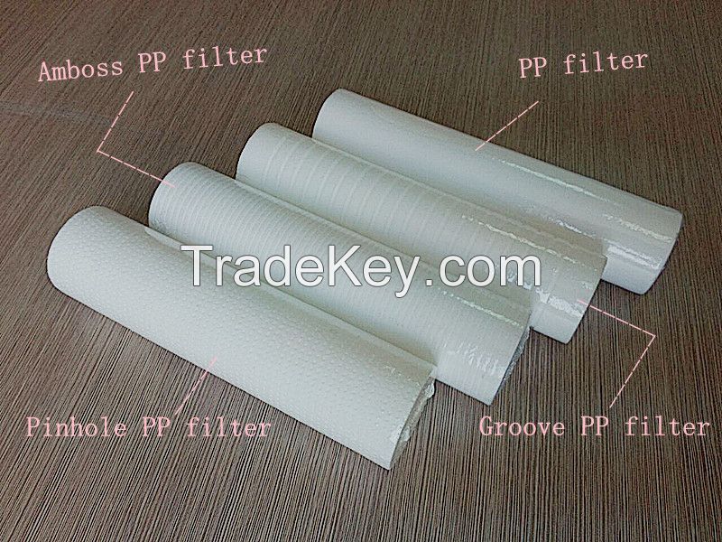 PP sediment blown water filter cartridge