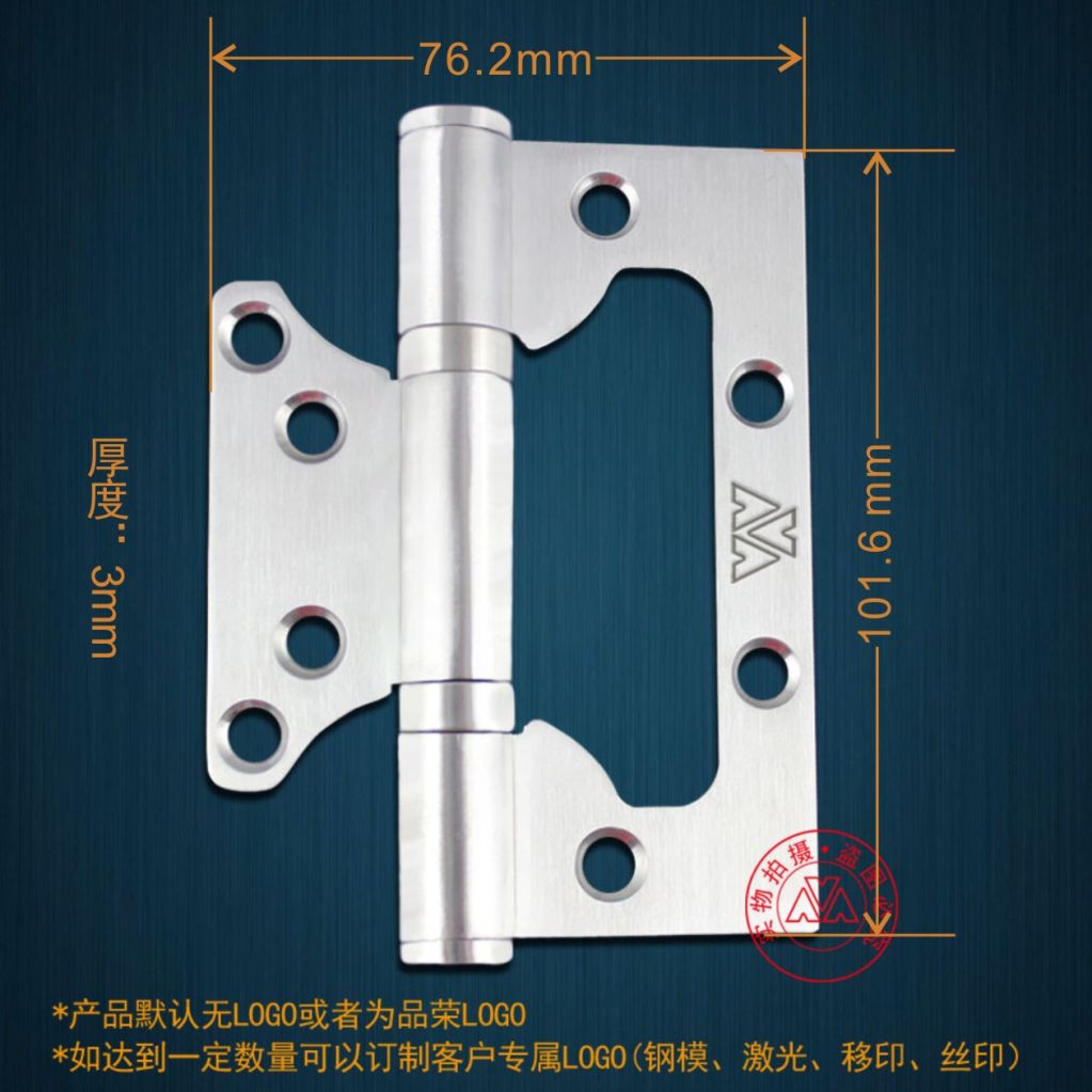 4*3*3 Stainless Steel Hinge Butterfly Hinge