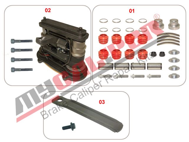 MARK II-III (2-3) - Haldex Repair Set