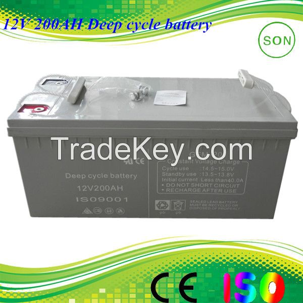 Deep cycle battery