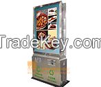 Advertising Light Box Waste Bin