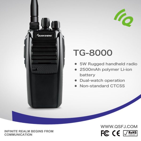 2014 Quansheng 7W Long Distance two way radio TG-8000