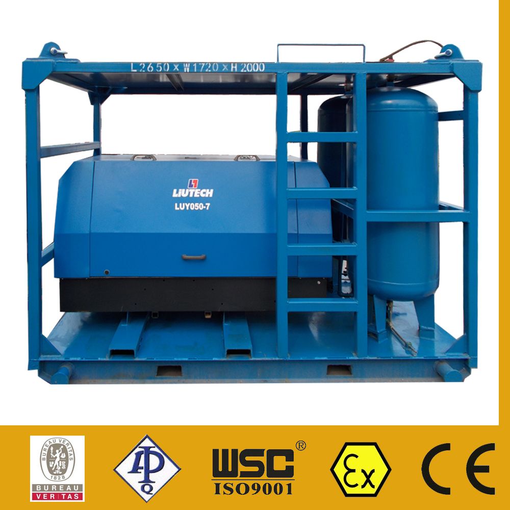 Skid Mounted Wellhead Logging Pressure Testing Equipment for Oilfield Operation